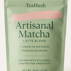 TeaHush Artisanal matcha Latte Blend 150g
